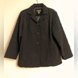 Mountain Lake Black Women's Jacket. Pit to pit= 22.5”